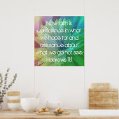 Faith is tweeslachtig versum 11:1 poster (Keuken)