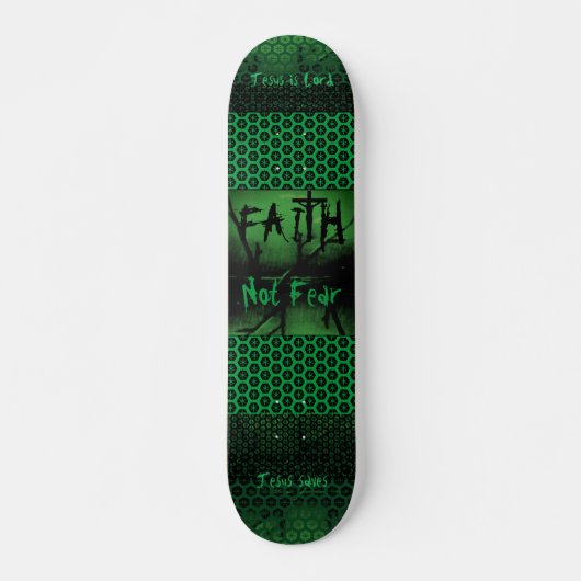 Faith Jesus Skateboard Deck (Voorkant)