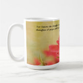 Faith Joli Rose et la Bible Verse Mug (Gauche)