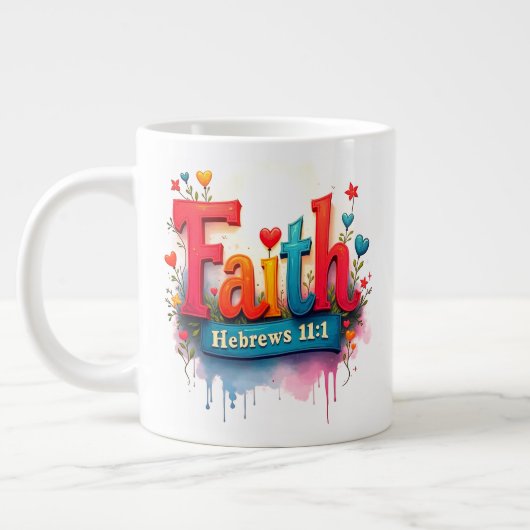 Faith Jumbo Mug (Gauche)