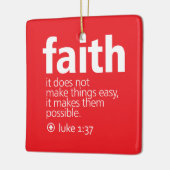 Faith Keramisch Ornament (Links)