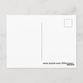 Faith kijkt op! briefkaart (Achterkant)