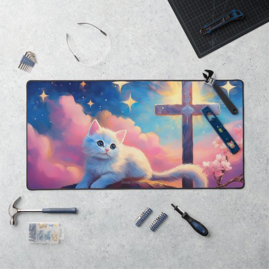Faith Kitten - Mousemat (Poste de travail)