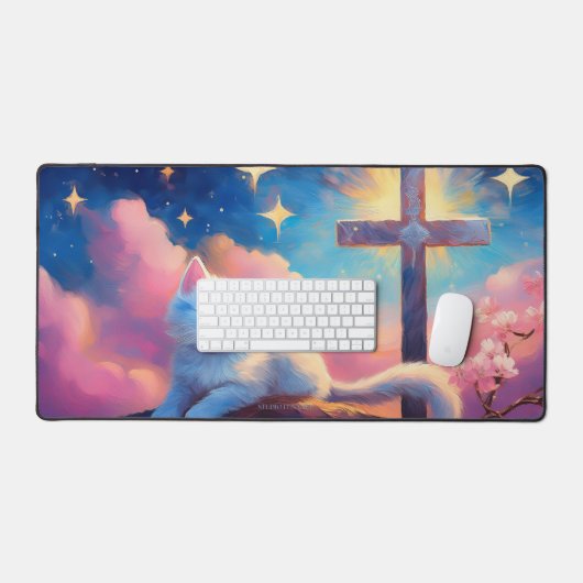 Faith Kitten - Mousemat (Clavier et souris)