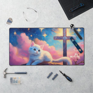 Faith Kitten - Mousemat Bureaumat