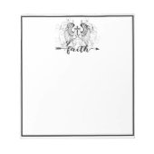 Faith kruis notitieblok (Voorkant)