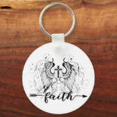 Faith kruis sleutelhanger (Voorkant)