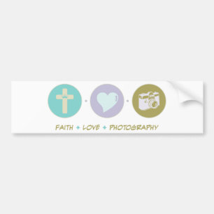 Faith Love Fotografie Bumpersticker