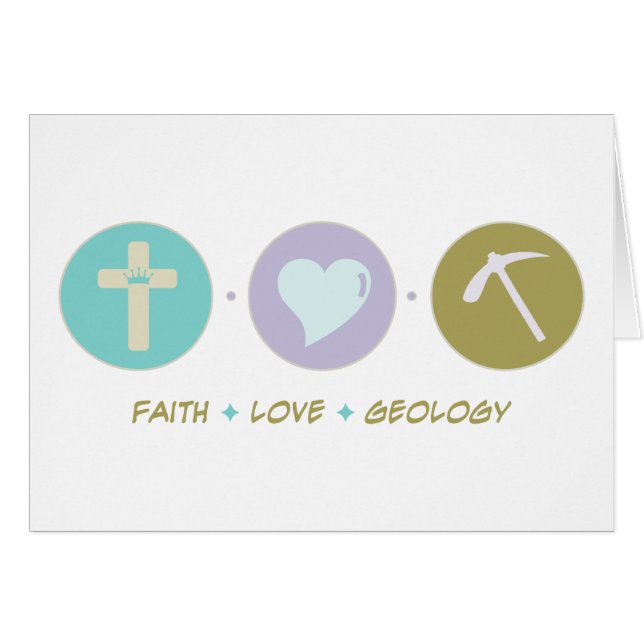 Faith Love Geology (Voorkant Horizontaal)
