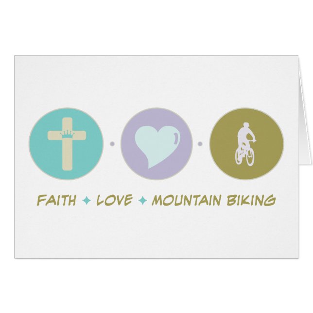 Faith Love Mountain Biking (Voorkant Horizontaal)