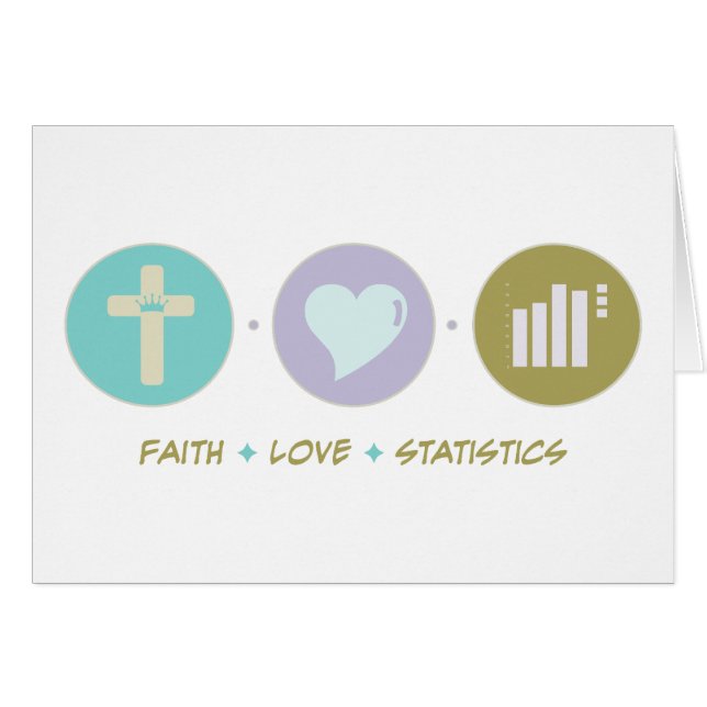 Faith Love Statistics (Voorkant Horizontaal)