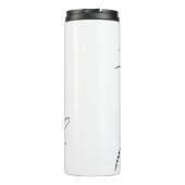 Faith maakt dingen mogelijk thermosbeker (Achterkant)