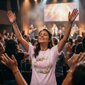 Faith Made It Possible Easter T-shirt