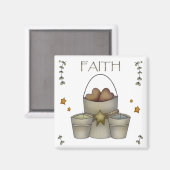 Faith Magnet Magneet (Voorkant / Achterkant)