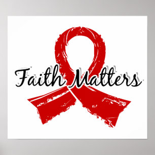 Faith Matters 5 bloedkanker Poster