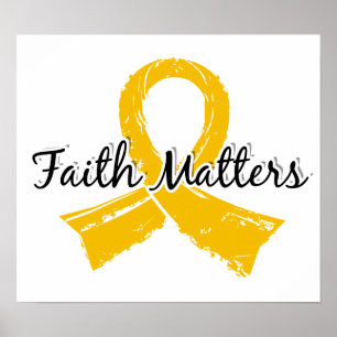 Faith Matters 5 kinderkanker Poster