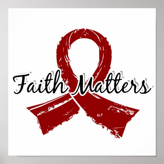 Faith Matters 5 Multiple Myeloma Poster (Voorkant)