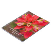 Faith Miscy Bible Verse Prière Carnet (Côté gauche)