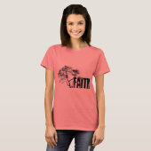 Faith/mosterd T-shirt (Voorkant volledig)