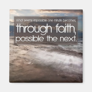 Faith Motivatie Magnet Magneet