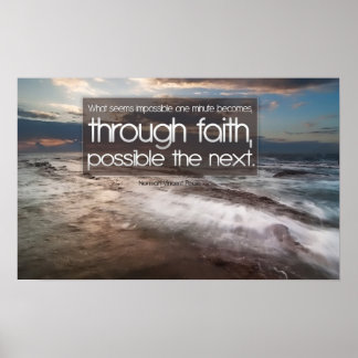 Faith Motivatie Poster
