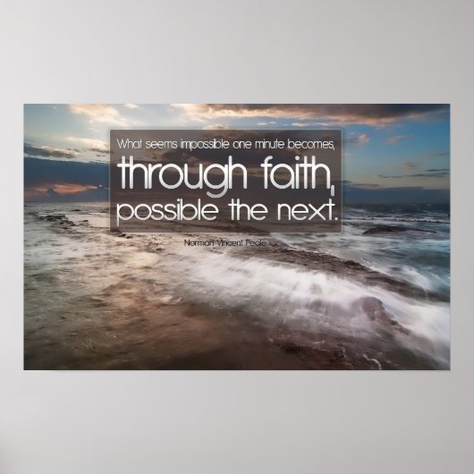 Faith Motivational Poster (Devant)
