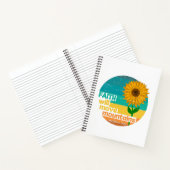 Faith Move Mountains Christelijk ontwerp Notitieboek (Binnen)