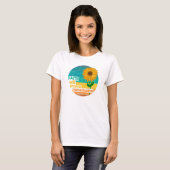 Faith Move Mountains Christelijk ontwerp T-shirt (Voorkant volledig)