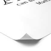 Faith Moves Mountains Christelijk Poster (Hoek)