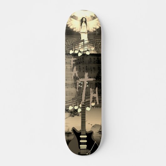 FAITH MUSIC ANGEL SKATEBOARD (Voorkant)