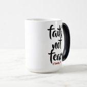 Faith NOT Angst - Morphing Mok (Voorkant rechts)