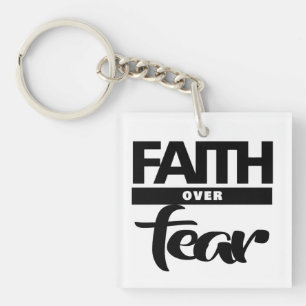 Faith Over Fea Sleutelhanger