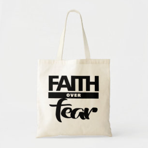 Faith Over Fea Tote Bag