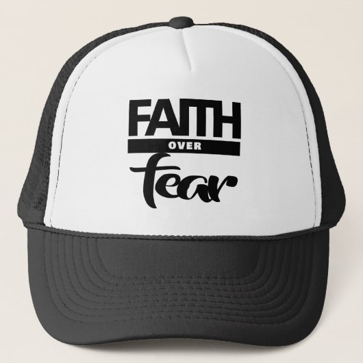 Faith Over Fea Trucker Pet (Voorkant)