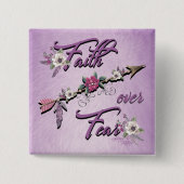 Faith Over Fear Button (Voorkant)