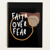 Faith Over Fear - Citation chrétienne audacieuse (Devant)