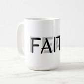 Faith Over Fear Mug Koffiemok (Voorkant links)