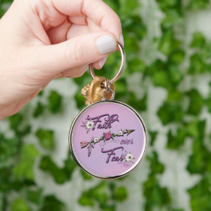 Faith Over Fear Sleutelhanger