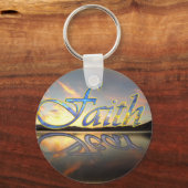 Faith Over Fear Sleutelhanger (Voorkant)