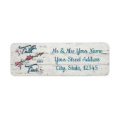 Faith Over Feest Return Address Label (Voorkant)