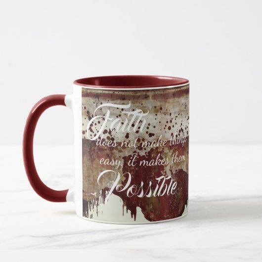 Faith Peinture goutte faïence look tasse (Gauche)