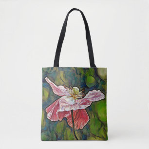 Faith Pink Poppy Art Tas