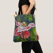 Faith Pink Poppy Art Tas (Dichtbij)