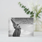 Faith Poem Briefkaart (Staand voorkant)