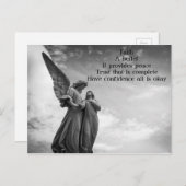 Faith Poem Briefkaart (Voorkant / Achterkant)