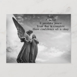 Faith Poem Briefkaart