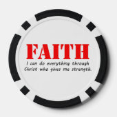 Faith Poker Chips (Achterkant)