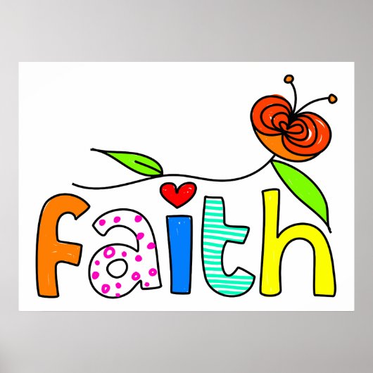 Faith Poster (Voorkant)