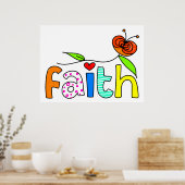 Faith Poster (Keuken)