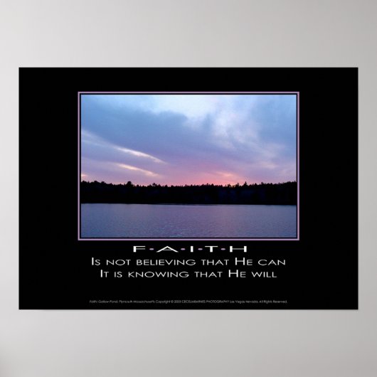 Faith Poster (Voorkant)